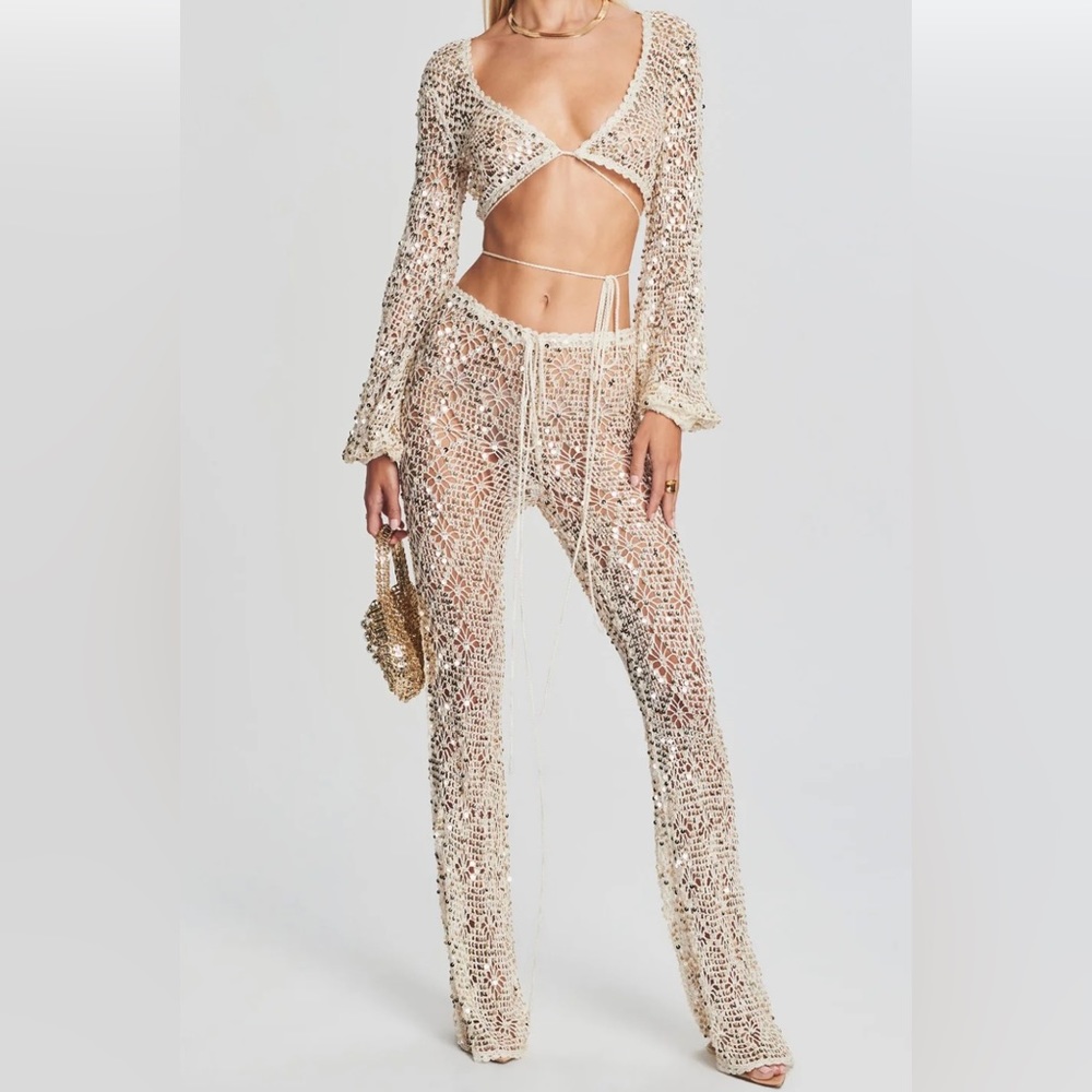 RETROFETE SEQUIN CROCHET SET